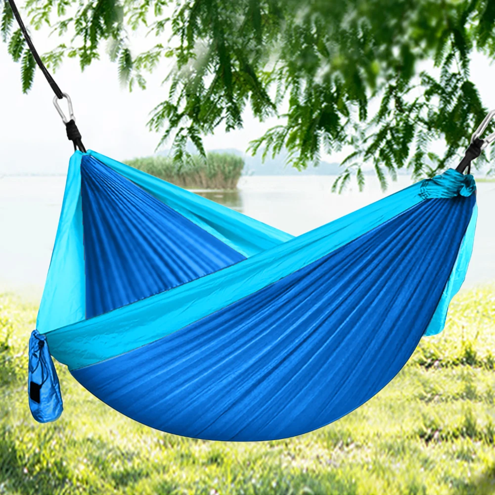 Portable Hammock Outdoor Hammock Garden Sports Home Travel Camping Swing Canvas Hang Bed Hammock Double Single People 260X140CM
Portable Hammock Outdoor Hammock Garden Sports Home Travel Camping Swing Canvas Hang Bed Hammock Double Single People 260X140CM