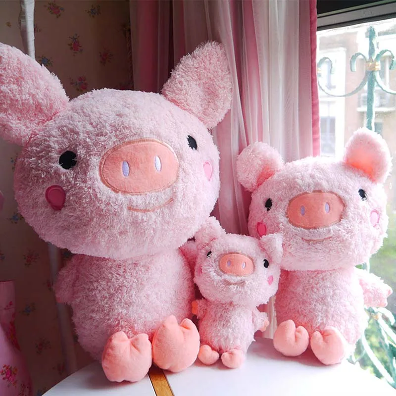 1pc 24-58cm Stuffed Colorful Pig Toys Cute Animal Plush Toys for Children Kids Appease Doll Kawaii Room Decor Fashion xmas Gifts
1pc 24-58cm Stuffed Colorful Pig Toys Cute Animal Plush Toys for Children Kids Appease Doll Kawaii Room Decor Fashion xmas Gifts
