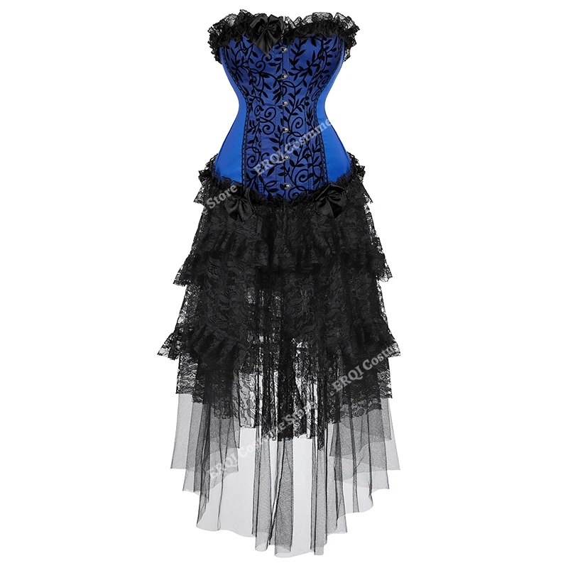 Floral Corset Dress Lace up Mesh Decoration Multilayer Sexy Micro Skirts Faldas Saia Cortas Showgirl Dance skirt S-6XL
Floral Corset Dress Lace up Mesh Decoration Multilayer Sexy Micro Skirts Faldas Saia Cortas Showgirl Dance skirt S-6XL