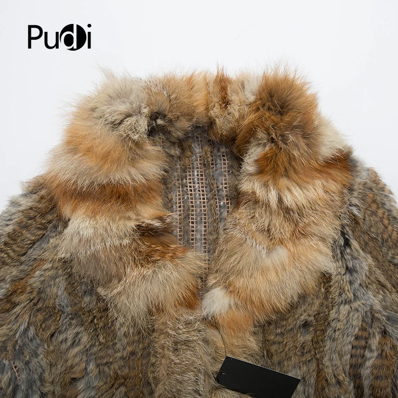 CT7017 Genuine Rabbit Fur Coat Women's Warm Natural Real Fur Long Jacket With Fox Fur Collar Belt Plus Size Customized
CT7017 Genuine Rabbit Fur Coat Women's Warm Natural Real Fur Long Jacket With Fox Fur Collar Belt Plus Size Customized