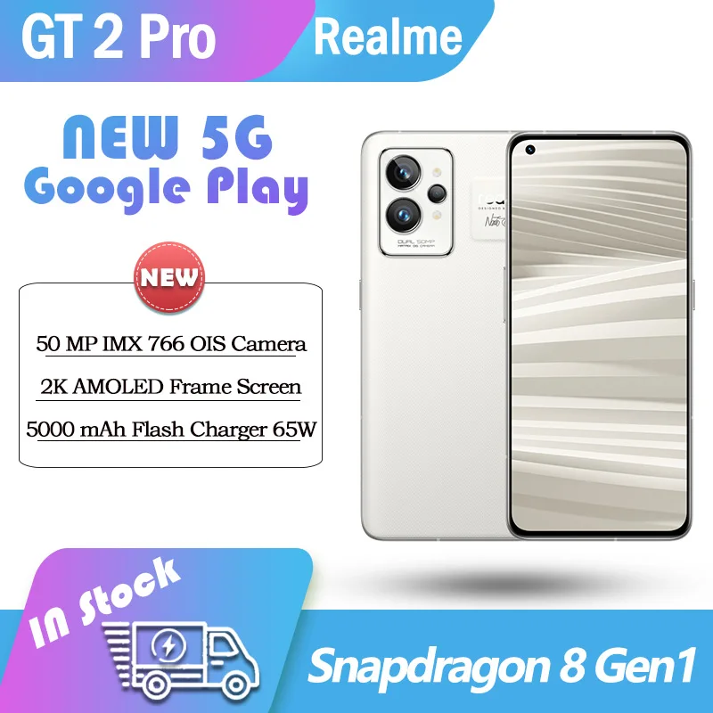 Фото Смартфон Realme GT 2 Pro 120 Гц 5000 мАч 65 Вт 50 МП | Мобильные телефоны и аксессуары
