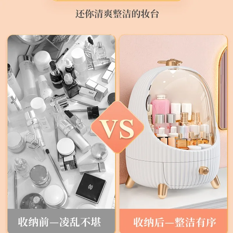 LED Lamp Cosmetic Storage Box Makeup Drawer Organizer Jewelry Nail Polish Make Up Container Desktop Beauty Display Case
LED Lamp Cosmetic Storage Box Makeup Drawer Organizer Jewelry Nail Polish Make Up Container Desktop Beauty Display Case