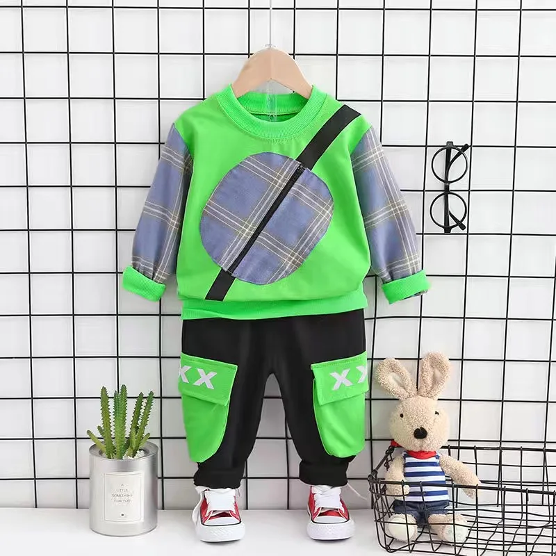 2020 Printed Cotton Long-sleeved + Pants Two-piece Boy Clothes Fashion Casual Baby Suit 0-5 Years Old Kids Boys Clothes
2020 Printed Cotton Long-sleeved + Pants Two-piece Boy Clothes Fashion Casual Baby Suit 0-5 Years Old Kids Boys Clothes