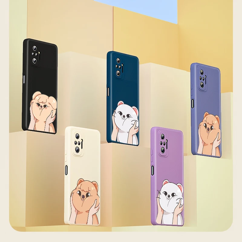 Cute Cat Animals Cartoon For Xiaomi Redmi Note 10 9 Pro Max 5G 10T 10S 9T 9S 8 7 Liquid Silicone Soft Cover Phone Case 
Cute Cat Animals Cartoon For Xiaomi Redmi Note 10 9 Pro Max 5G 10T 10S 9T 9S 8 7 Liquid Silicone Soft Cover Phone Case