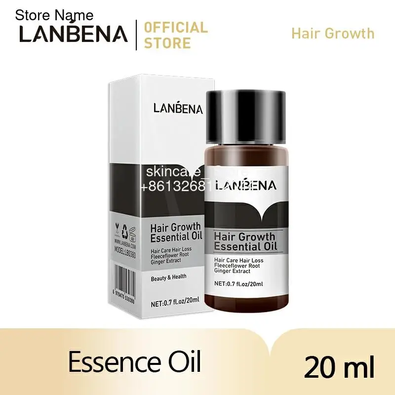 LANBENA Fast Powerful Hair Growth Essence Products Essential Oil Liquid Treatment Preventing Hair Loss Hair Care Andrea 20ml
LANBENA Fast Powerful Hair Growth Essence Products Essential Oil Liquid Treatment Preventing Hair Loss Hair Care Andrea 20ml