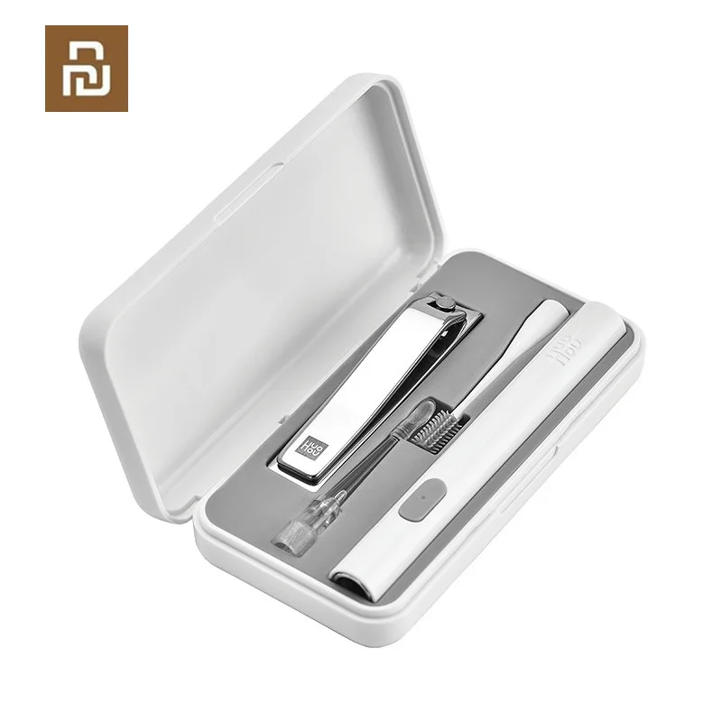 HUOHOU LED Portable USB Ear Nail Care Kit Ear Pick Brush Wax Cleaner Removal Tool Kit with Light Nail File Clipper Cutter
HUOHOU LED Portable USB Ear Nail Care Kit Ear Pick Brush Wax Cleaner Removal Tool Kit with Light Nail File Clipper Cutter