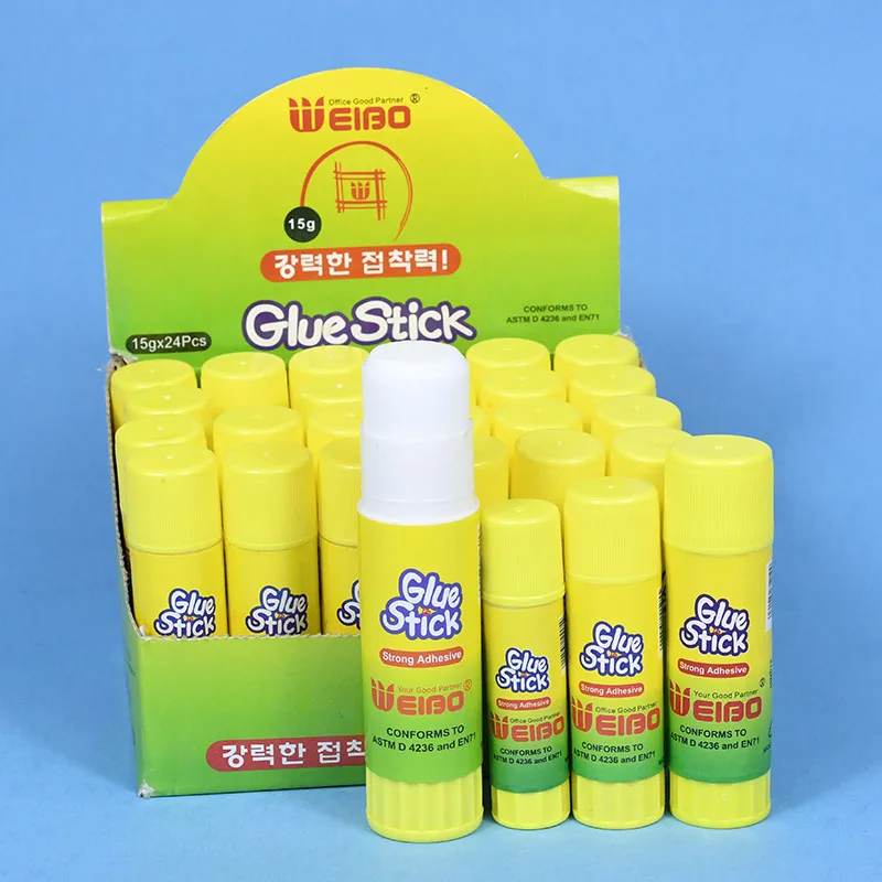 1505 Glue Stick School Supplies Solid Glue High viscosity24Pcs/pack Solid Glue Stick for Adhesive Home Art Paper Card Photo Glue
1505 Glue Stick School Supplies Solid Glue High viscosity24Pcs/pack Solid Glue Stick for Adhesive Home Art Paper Card Photo Glue