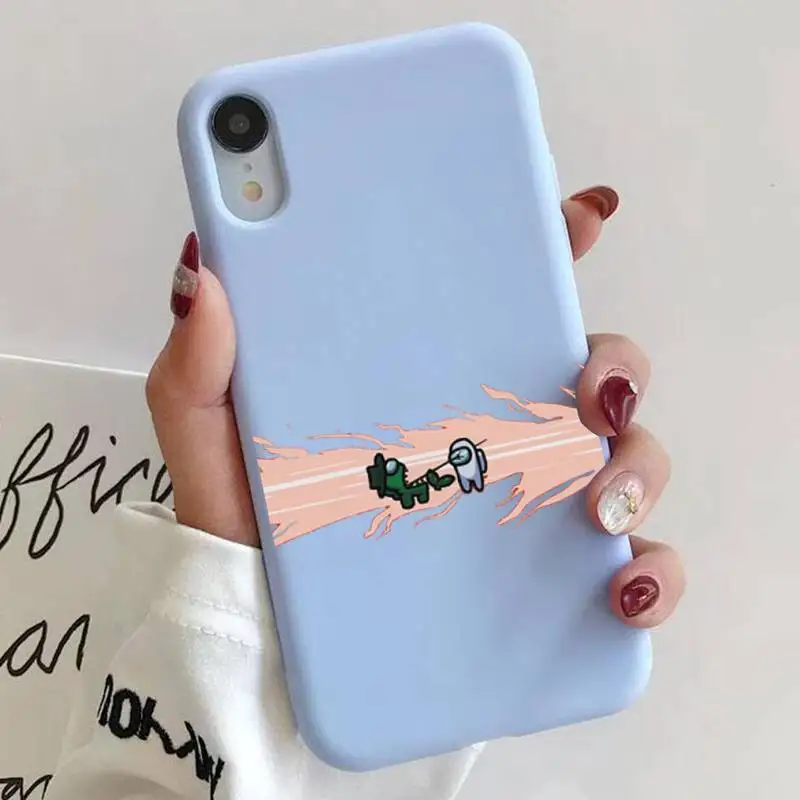 Among us Phone Case Blue Silicone For Iphone 6 7 8 11 12 plus XR X XS SE2020 11/12PRO Max Cases
Among us Phone Case Blue Silicone For Iphone 6 7 8 11 12 plus XR X XS SE2020 11/12PRO Max Cases