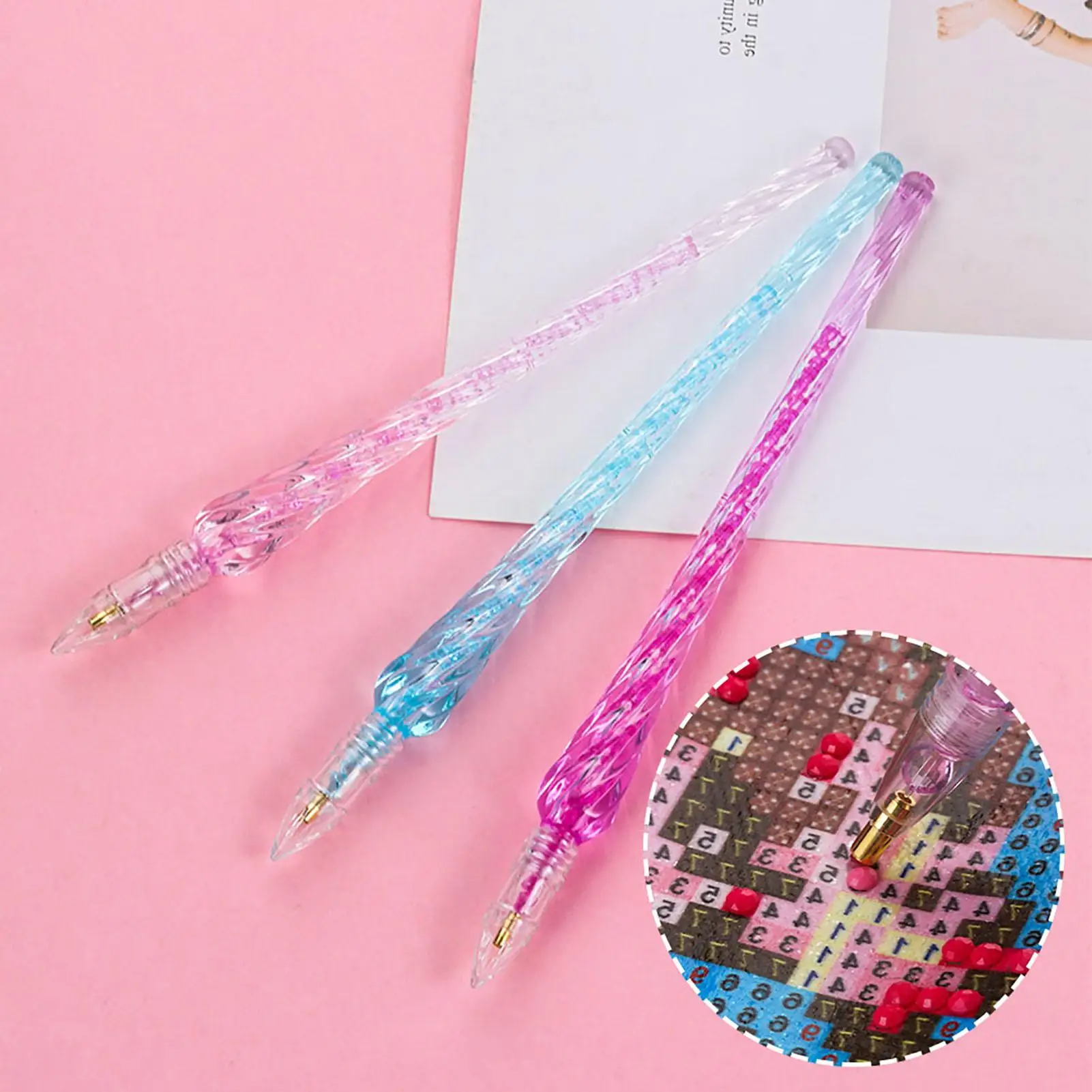 5D DIY Embroidery Cross Stitch Dot Drill Pen Diamond Painting Nail Art Tool Diamond Painting Nail Art Tool
5D DIY Embroidery Cross Stitch Dot Drill Pen Diamond Painting Nail Art Tool Diamond Painting Nail Art Tool