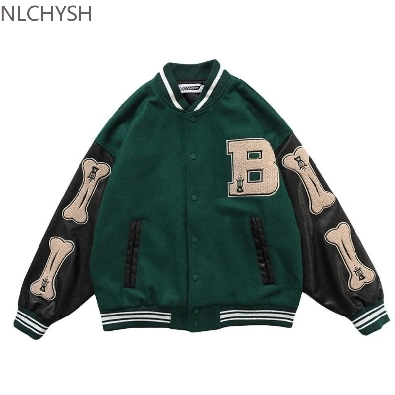 Womens Coats and Jackets 2021 Summer New High Street Hip Hop Baseball Uniforms Street Casual Coat Loose Stitching Jacket Tops
Womens Coats and Jackets 2021 Summer New High Street Hip Hop Baseball Uniforms Street Casual Coat Loose Stitching Jacket Tops