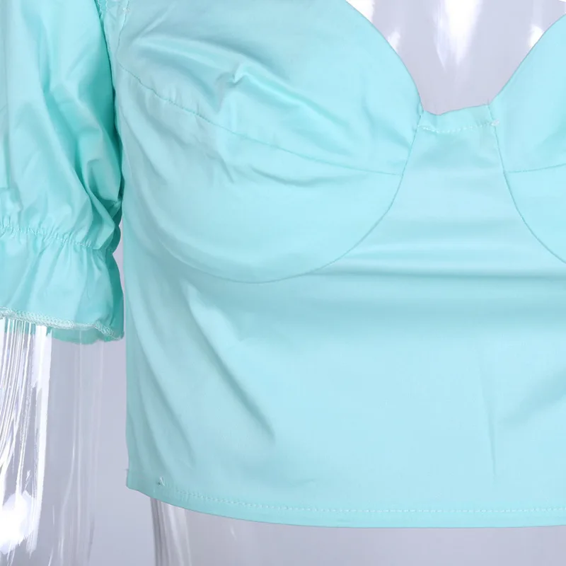 2021 Sexy Low Cut Square Neck Women Crop Top Short Sleeve Vest Casual Solid Color Sweet Streetwear Chic Lady Top T-shirt
2021 Sexy Low Cut Square Neck Women Crop Top Short Sleeve Vest Casual Solid Color Sweet Streetwear Chic Lady Top T-shirt