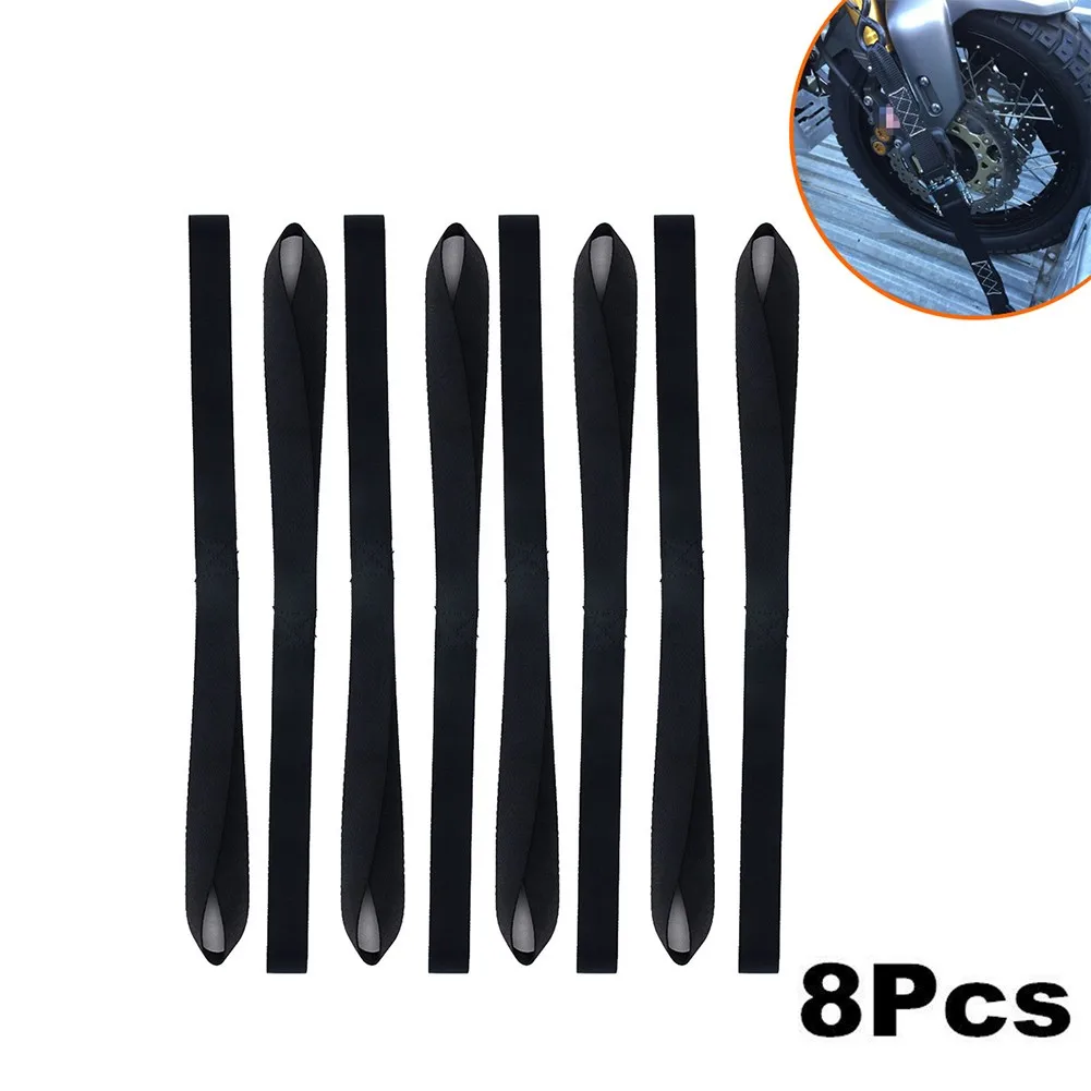 8 Pcs Soft Loop Tie Down Straps Ratchet Towing Cargo ATV UTV Motorcycle Tie Downs Luggage Soft Straps Loops 46x2.5x0.2cm
8 Pcs Soft Loop Tie Down Straps Ratchet Towing Cargo ATV UTV Motorcycle Tie Downs Luggage Soft Straps Loops 46x2.5x0.2cm
