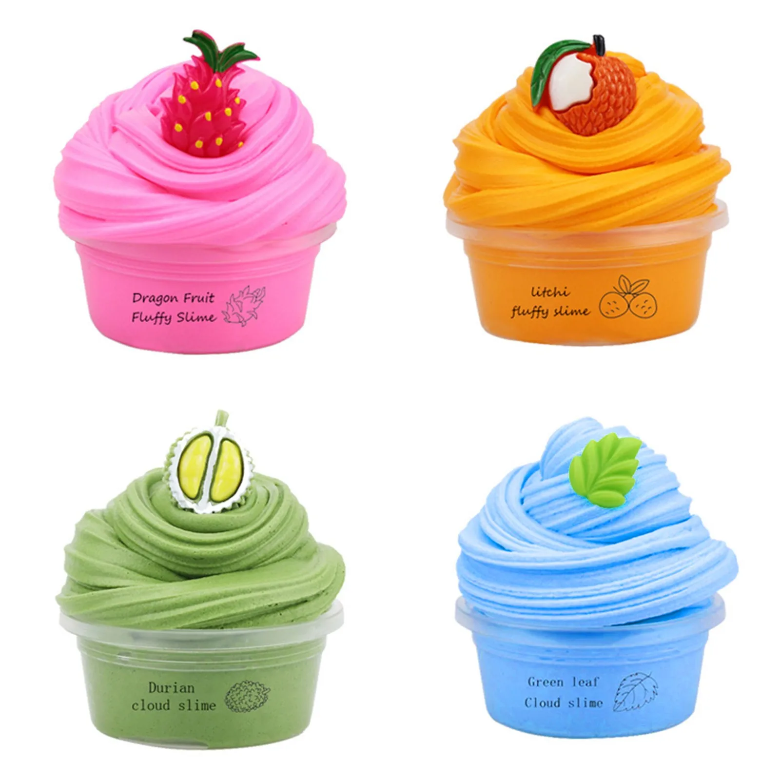 Pressure Relief DIY Slime Supplies Fruit Kit Cloud Slime Aromatherapy Pressure Children Slime To Funny touch Toy антистресс
Pressure Relief DIY Slime Supplies Fruit Kit Cloud Slime Aromatherapy Pressure Children Slime To Funny touch Toy антистресс