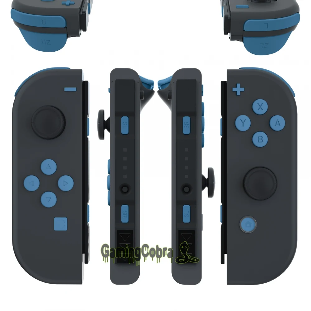 eXtremeRate Airforce Blue Full Set Buttons ABXY Direction Keys SR SL L R ZR ZL Trigger for NS Switch & OLED JoyCon
eXtremeRate Airforce Blue Full Set Buttons ABXY Direction Keys SR SL L R ZR ZL Trigger for NS Switch & OLED JoyCon
