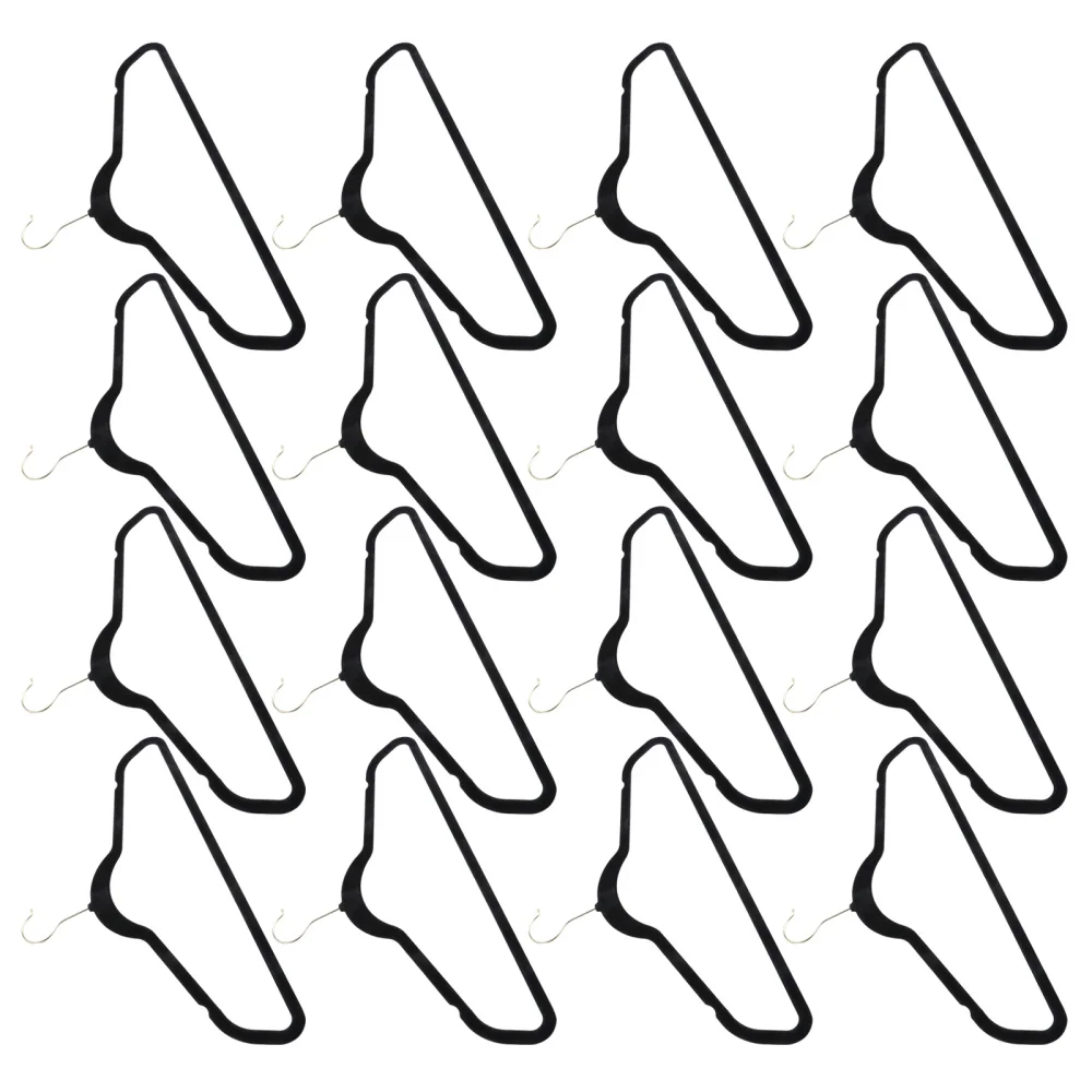 20pcs Non-Slip Flocked Clothes Hangers Shirts Sweaters Dress Hanger Hook Drying Rack (Black)
20pcs Non-Slip Flocked Clothes Hangers Shirts Sweaters Dress Hanger Hook Drying Rack (Black)