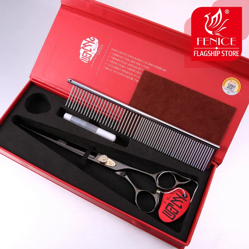 7.0/7.5/8.0 Inch Dog/Cat Hair Cutiing Tools Pets Grooming Straight Trimming Shear Scissors For Shearing Dogs
7.0/7.5/8.0 Inch Dog/Cat Hair Cutiing Tools Pets Grooming Straight Trimming Shear Scissors For Shearing Dogs