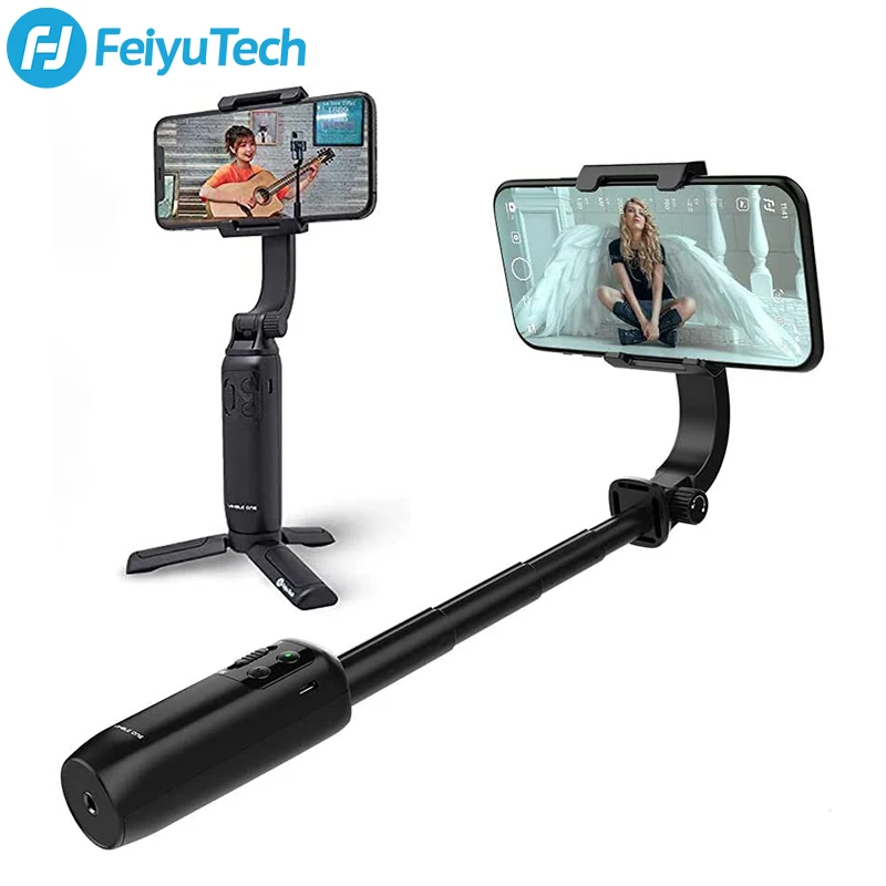 FeiyuTech Official Vimble-ONE 1-Axis Cell Phone Stabilizer Selfie Stick Tripod Bluetooth for iPhone and Android Anti-Shake
FeiyuTech Official Vimble-ONE 1-Axis Cell Phone Stabilizer Selfie Stick Tripod Bluetooth for iPhone and Android Anti-Shake