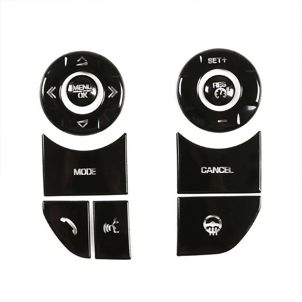 9pcs Car Stickers For LR Range Rover Black Steering Wheel With Heating Button Sticker Patch Button Repair Decals
9pcs Car Stickers For LR Range Rover Black Steering Wheel With Heating Button Sticker Patch Button Repair Decals