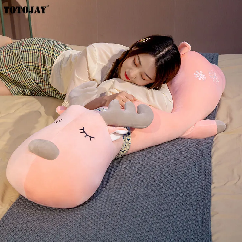 70-120cm Kawaii Deer Elk Toy Lying Sleeping Squishy Down Cotton Stuffed Plush Animal Doll Blue Pink Boys Girls Christmas Gift
70-120cm Kawaii Deer Elk Toy Lying Sleeping Squishy Down Cotton Stuffed Plush Animal Doll Blue Pink Boys Girls Christmas Gift