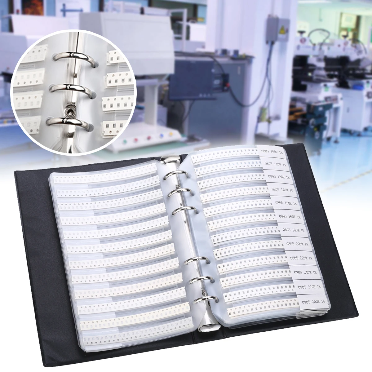 Mayitr 4250 шт 0 Ом-10 м 170 значения 0805 1% SMD SMT чип комплект резисторов в ассортименте книга образцов
Mayitr 4250 шт 0 Ом-10 м 170 значения 0805 1% SMD SMT чип комплект резисторов в ассортименте книга образцов