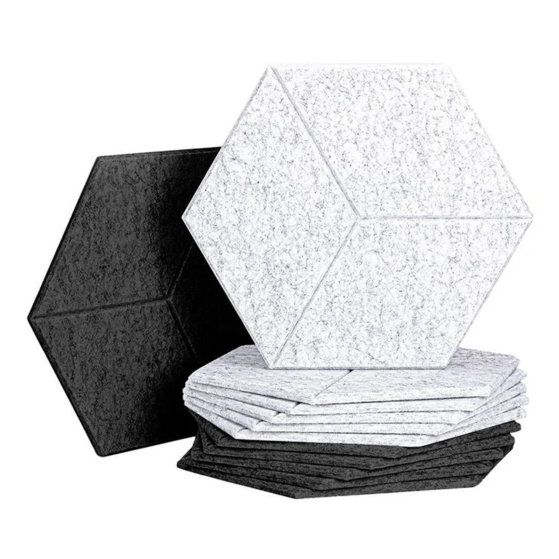 12 Pack Acoustic Foam Panel Hexagon Acoustic Panels for Acoustic Treatment,Beveled Edge Tiles for Echo Bass Insulation
12 Pack Acoustic Foam Panel Hexagon Acoustic Panels for Acoustic Treatment,Beveled Edge Tiles for Echo Bass Insulation