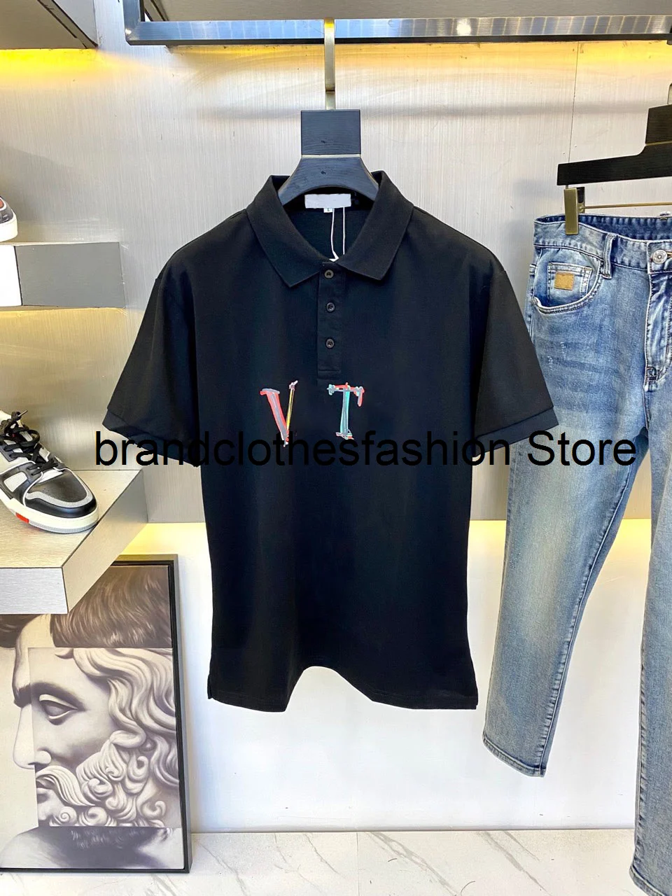 21SS Summer Men's Cotton Comfortable High-End Classic Daily Shopping Smart Casual Print Short-Sleeved Polo Shirt
21SS Summer Men's Cotton Comfortable High-End Classic Daily Shopping Smart Casual Print Short-Sleeved Polo Shirt