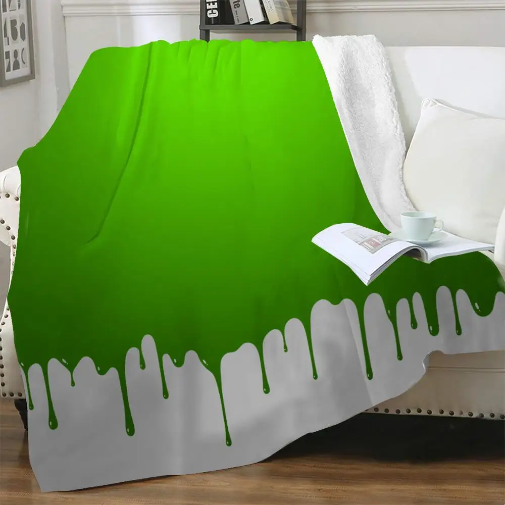 NKNK Brank Pigment Blanket Graffiti Bedspread For Bed Green Plush Throw Blanket Gradient Thin Quilt Sherpa Blanket Fashion
NKNK Brank Pigment Blanket Graffiti Bedspread For Bed Green Plush Throw Blanket Gradient Thin Quilt Sherpa Blanket Fashion