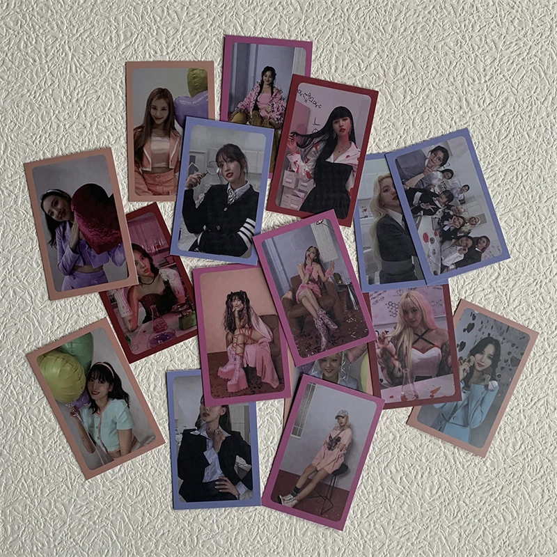 10 шт./компл. двойные альбомные фотокарточки KPOP Формула любви предзаказ ЛОМО