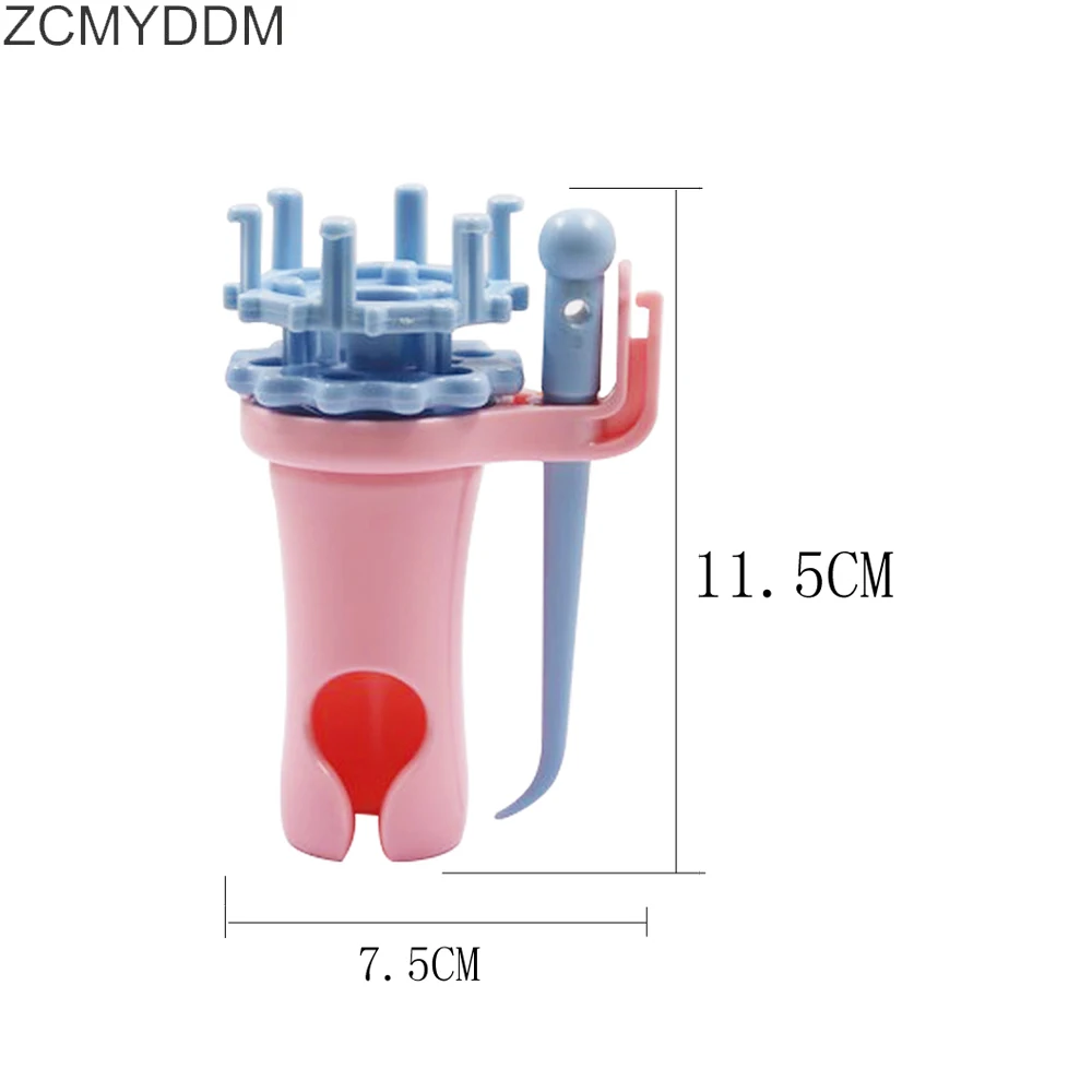 ZCMYDDM Plastic Knitting Dolly Spool Knitter Crochet Hook Yarn Wool for Dolly Craft Spool Loom Maker DIY Knitting Needle Tools
ZCMYDDM Plastic Knitting Dolly Spool Knitter Crochet Hook Yarn Wool for Dolly Craft Spool Loom Maker DIY Knitting Needle Tools