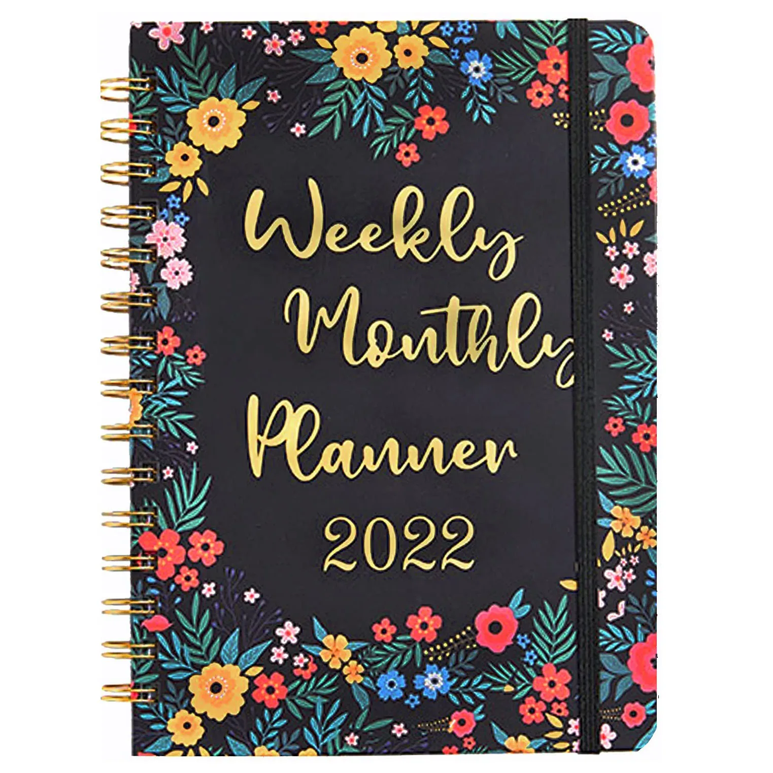 2022 Weekly & Monthly Academic Planner, A5 Daily Planner Spiral Notebook, 8.5" x 6.1",Hardcover with Thick Paper, Holidays, Tabs
2022 Weekly & Monthly Academic Planner, A5 Daily Planner Spiral Notebook, 8.5" x 6.1",Hardcover with Thick Paper, Holidays, Tabs