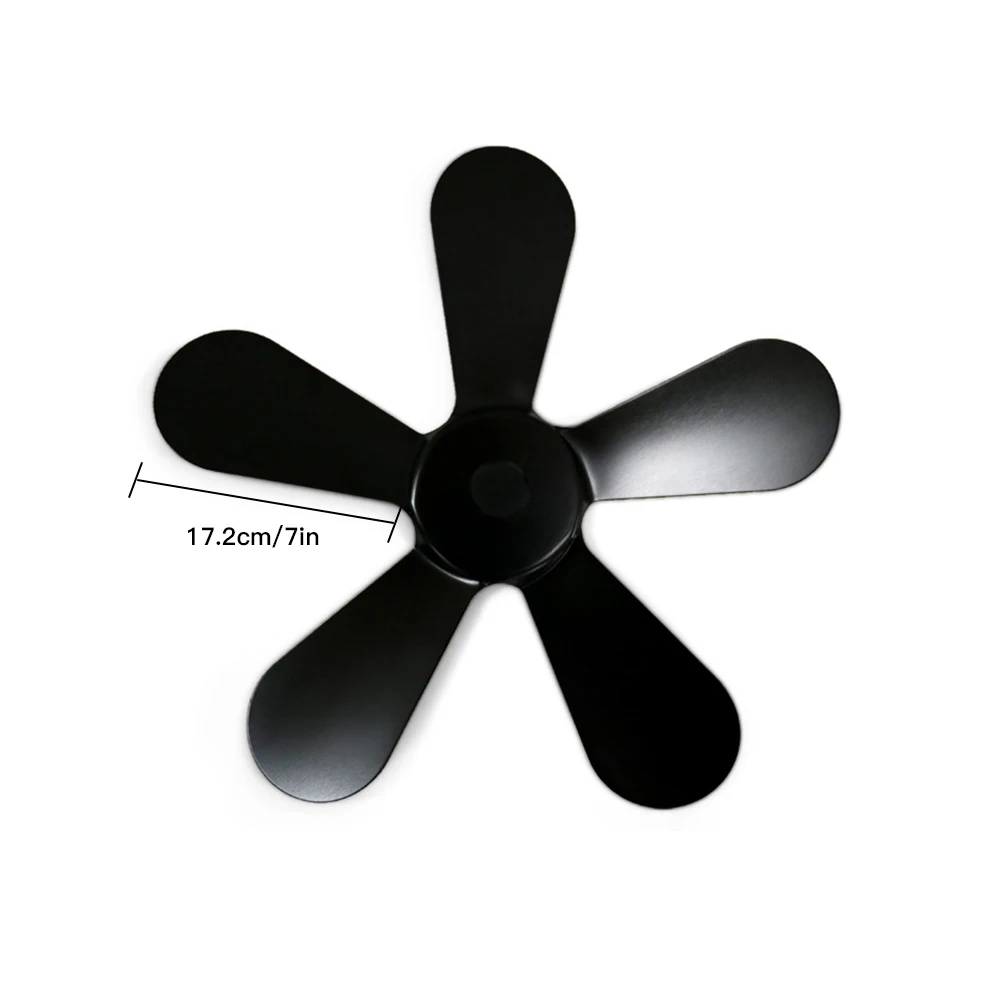 No Fan Fireplace Fan Blades With 5 Leaves Anti-Rust Wear-Resistant Heat-Resistant Stove Fan Blades Providing Enough Air Volume
No Fan Fireplace Fan Blades With 5 Leaves Anti-Rust Wear-Resistant Heat-Resistant Stove Fan Blades Providing Enough Air Volume