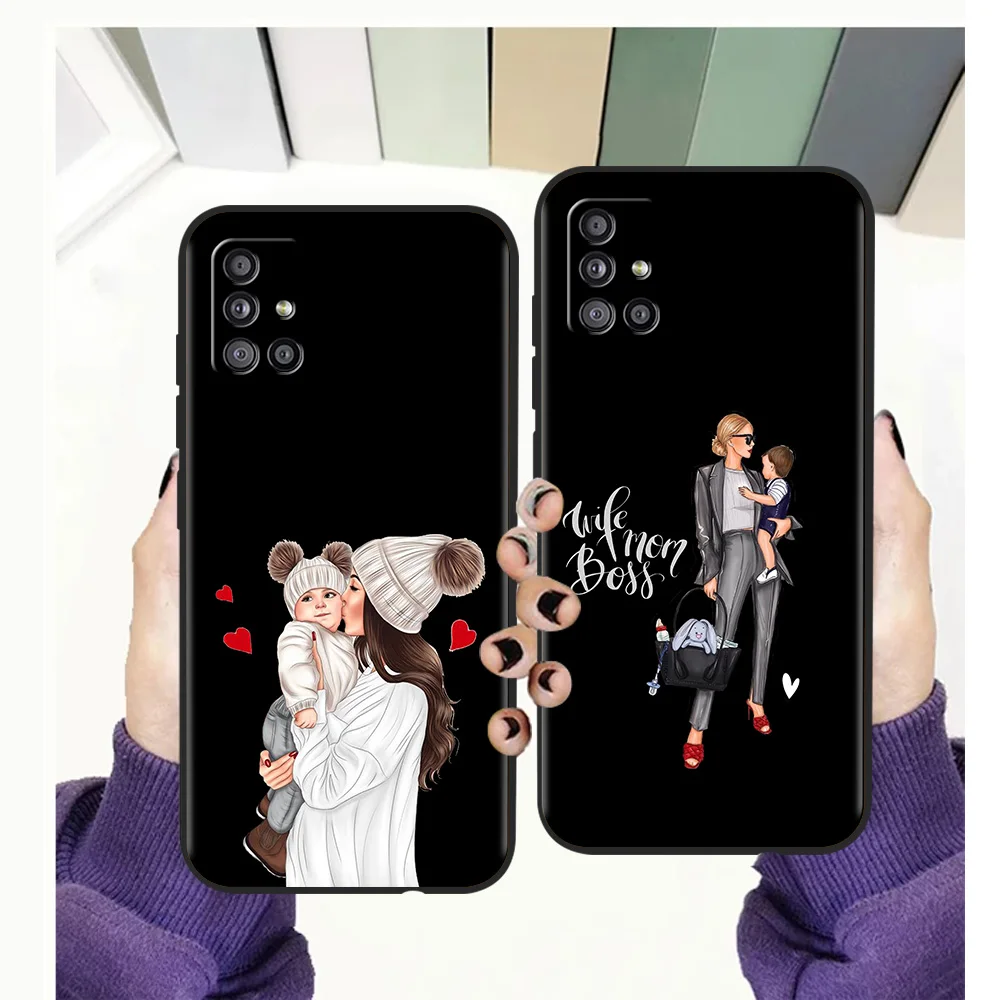 Brown Hair Baby Mom Girl Son Case for Samsung Galaxy A51 A71 A32 A52 A13 A22 M31 M21 M22 5G 2021 A01 A11 A21S A31 A41 Soft Shell
Brown Hair Baby Mom Girl Son Case for Samsung Galaxy A51 A71 A32 A52 A13 A22 M31 M21 M22 5G 2021 A01 A11 A21S A31 A41 Soft Shell