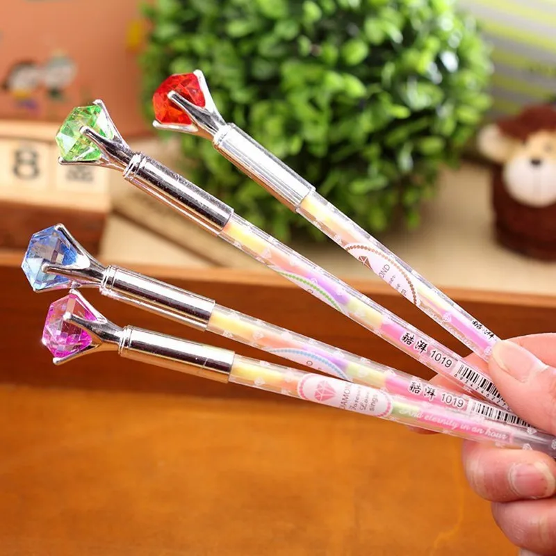12 Pcs/lot Creative Diamonds Highlighter fluorescent pen Cute little fresh and lovely rainbow water-chalk pens Korea stationery
12 Pcs/lot Creative Diamonds Highlighter fluorescent pen Cute little fresh and lovely rainbow water-chalk pens Korea stationery