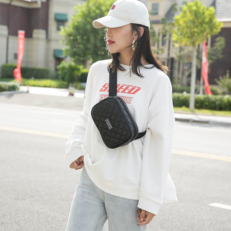 2021 New Fashion Nylon Water Repellent Ladies Waist Bag Korean Version Change Storage Messenger Bag Wild Diamond Shoulder Bags
2021 New Fashion Nylon Water Repellent Ladies Waist Bag Korean Version Change Storage Messenger Bag Wild Diamond Shoulder Bags