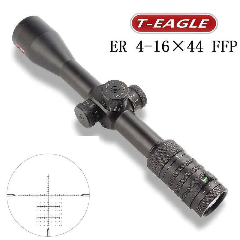 TEAGLE ER 4 16x44 FFP компактный оптический прицел охотничий снайперская тактическая