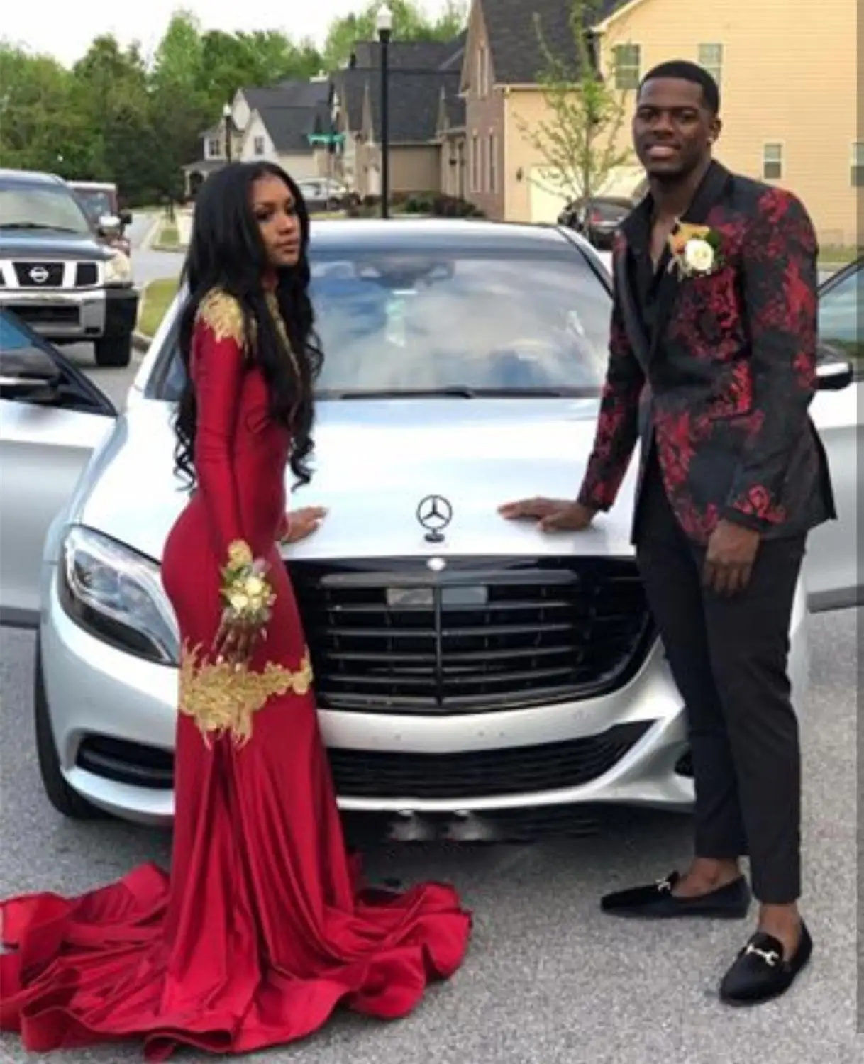 2020 prom dress long sleeve burgundy african mermaid with train gold lace sexy for prom women party gowns charming lavande
2020 prom dress long sleeve burgundy african mermaid with train gold lace sexy for prom women party gowns charming lavande
