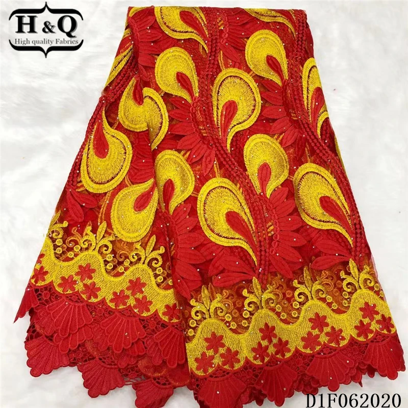 H&Q french lace fabric embroidery with stones newest water soluble net tulle african fabrics nigerian guipure laces mesh 5 yards
H&Q french lace fabric embroidery with stones newest water soluble net tulle african fabrics nigerian guipure laces mesh 5 yards