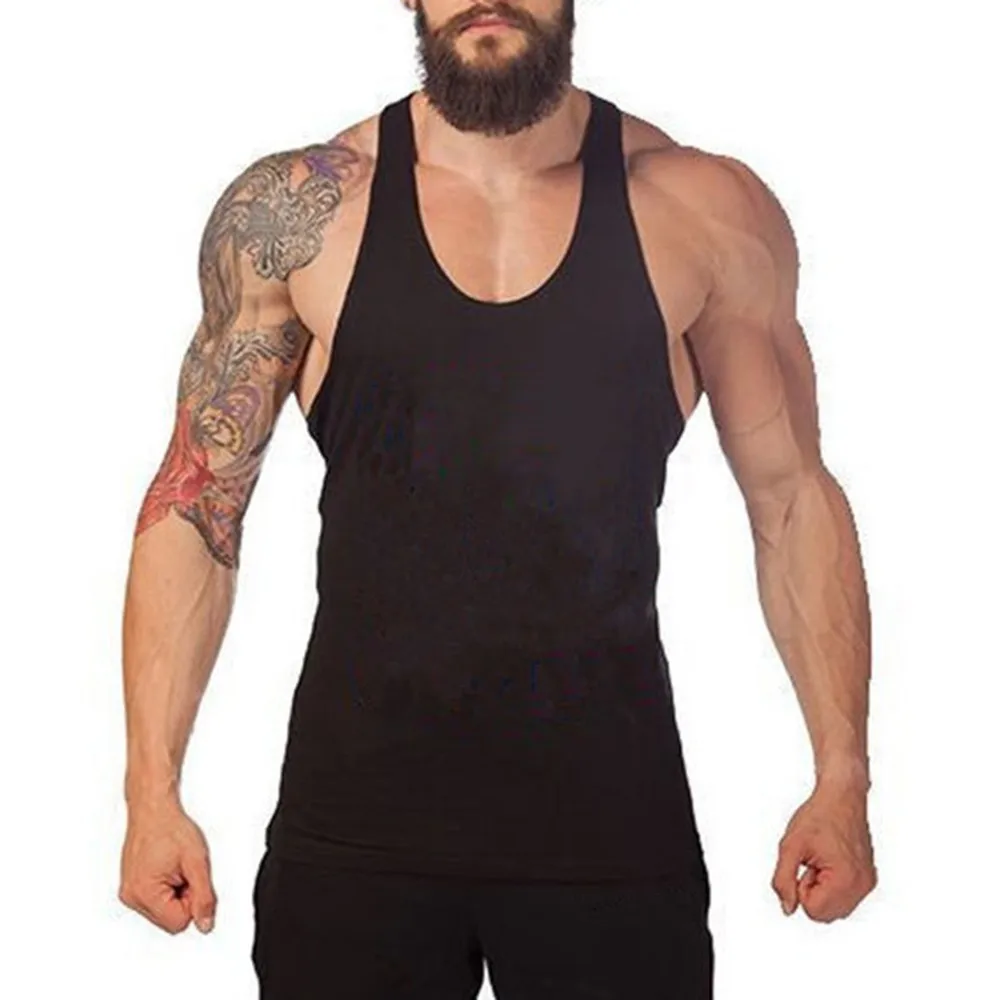 Men Sleeveless Vest Gym Men Muscle Sleeveless Shirt Tank Top Bodybuilding Sport Fitness Workout Vest Training Muscle T Shirt
Men Sleeveless Vest Gym Men Muscle Sleeveless Shirt Tank Top Bodybuilding Sport Fitness Workout Vest Training Muscle T Shirt