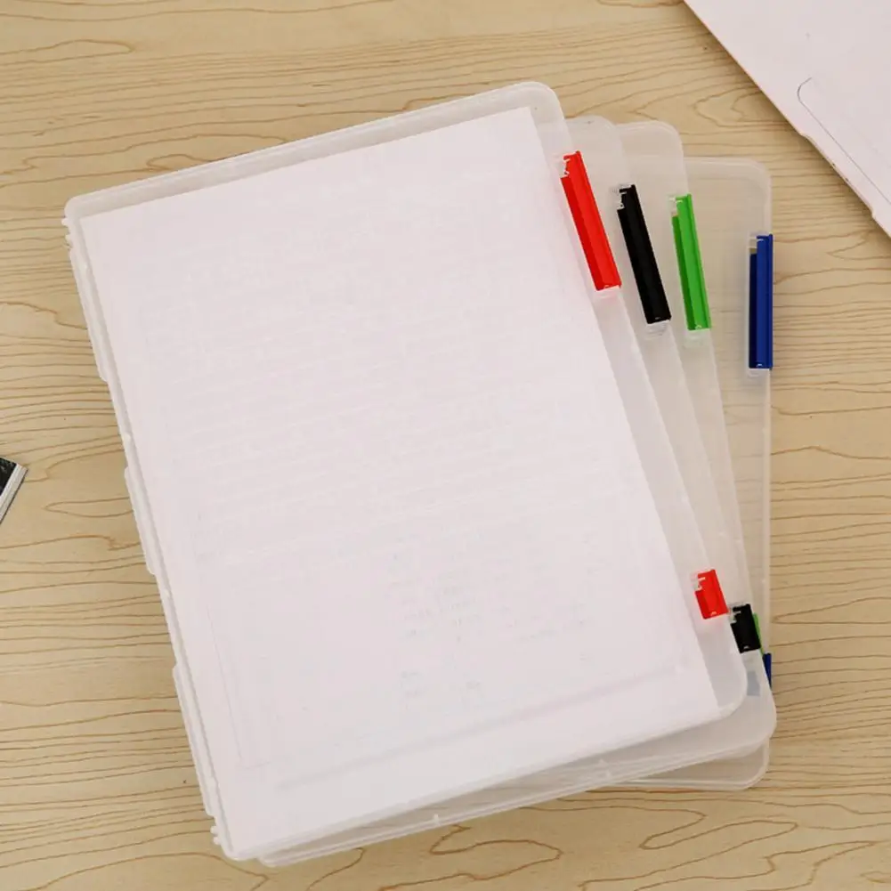 Paper Organizer Wear-resistant Transparent Plastic Document Magazines Holder Desktop File Case
Paper Organizer Wear-resistant Transparent Plastic Document Magazines Holder Desktop File Case
