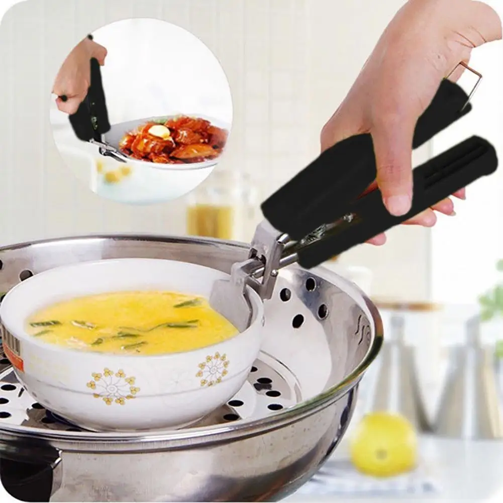 Anti-Scald Plate Bowl Clip Retriever Tong ABS Handle Hot Bowl Holder Dish Clamp Pot Pan Gripper Clip Kitchen Tool Bottle Opener
Anti-Scald Plate Bowl Clip Retriever Tong ABS Handle Hot Bowl Holder Dish Clamp Pot Pan Gripper Clip Kitchen Tool Bottle Opener