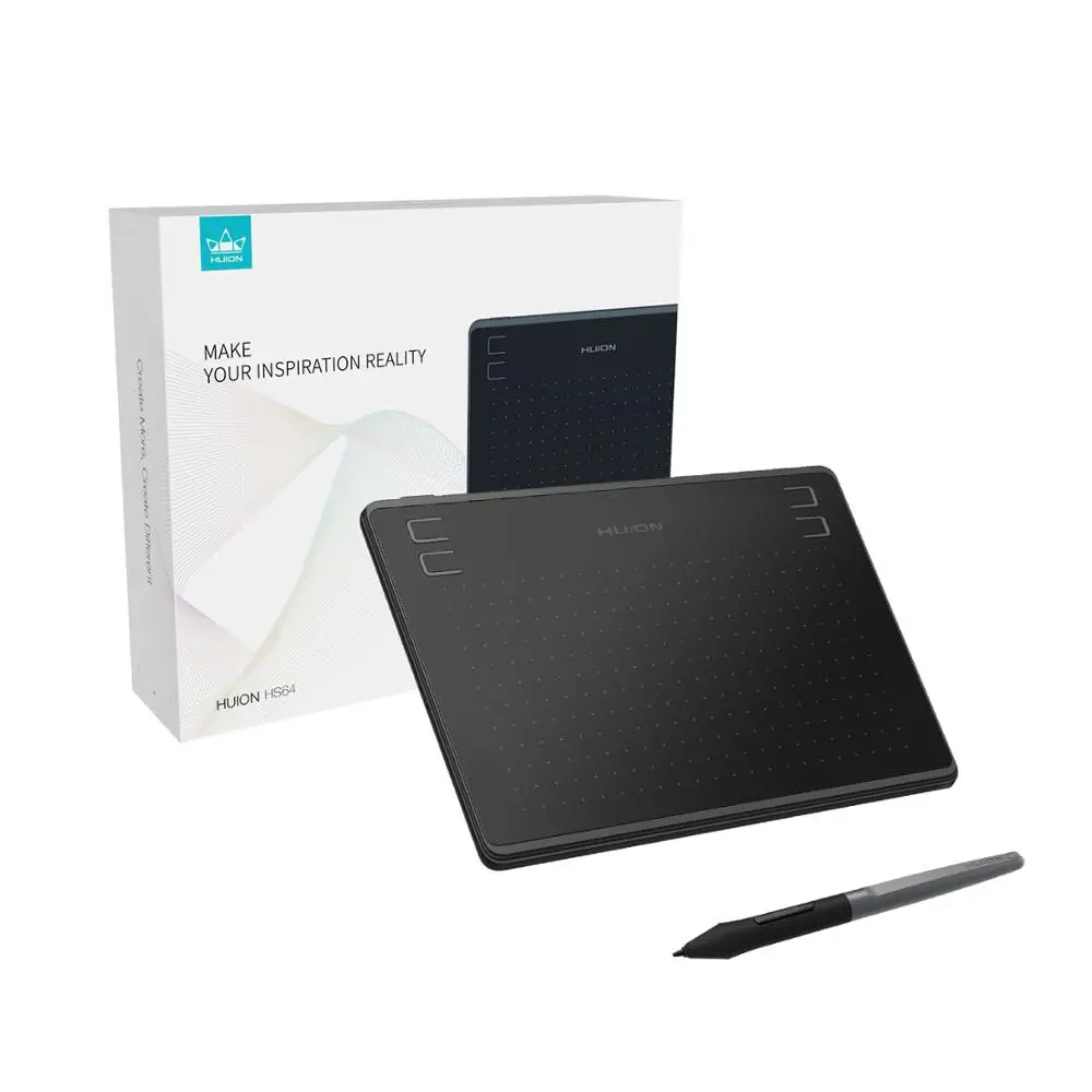HUION HS64 6x4 Inches Graphic Drawing Tablets Phone Tablet Painting Tools with Battery-Free Stylus for Android Windows and macOS
HUION HS64 6x4 Inches Graphic Drawing Tablets Phone Tablet Painting Tools with Battery-Free Stylus for Android Windows and macOS
