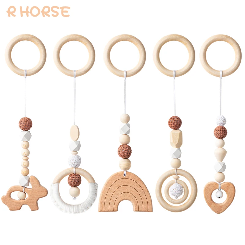 5Pcs/Set Baby Wooden Play Gym Animals Pendant Stroller Hanging Toy Newborn Sensory Activity Room Pram Decor Birthday Gift
5Pcs/Set Baby Wooden Play Gym Animals Pendant Stroller Hanging Toy Newborn Sensory Activity Room Pram Decor Birthday Gift