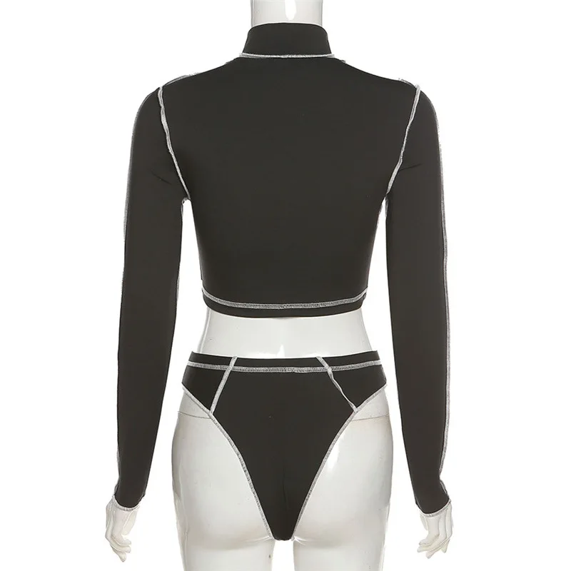 Women Hollow Out Patchwork Striped Two 2 Piece Outfits Sexy Skinny Cut Bra Crop Top+Shorts Underpants Beach Club Party Outfits
Women Hollow Out Patchwork Striped Two 2 Piece Outfits Sexy Skinny Cut Bra Crop Top+Shorts Underpants Beach Club Party Outfits