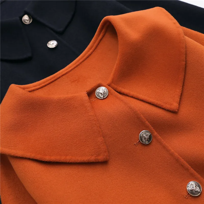 2020 Doll Collar Woolen Coat Autumn And Winter Fashion Temperament Age Reduction All-Match Mid-Length Wool Coat With Belt C031
2020 Doll Collar Woolen Coat Autumn And Winter Fashion Temperament Age Reduction All-Match Mid-Length Wool Coat With Belt C031