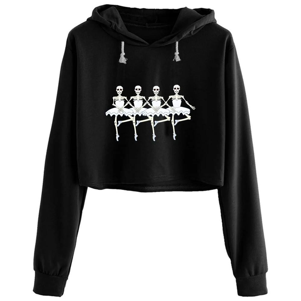 Ballerina Skeleton Crop Hoodies Women Anime Emo Aesthetic Kpop Pullover For Girls
Ballerina Skeleton Crop Hoodies Women Anime Emo Aesthetic Kpop Pullover For Girls