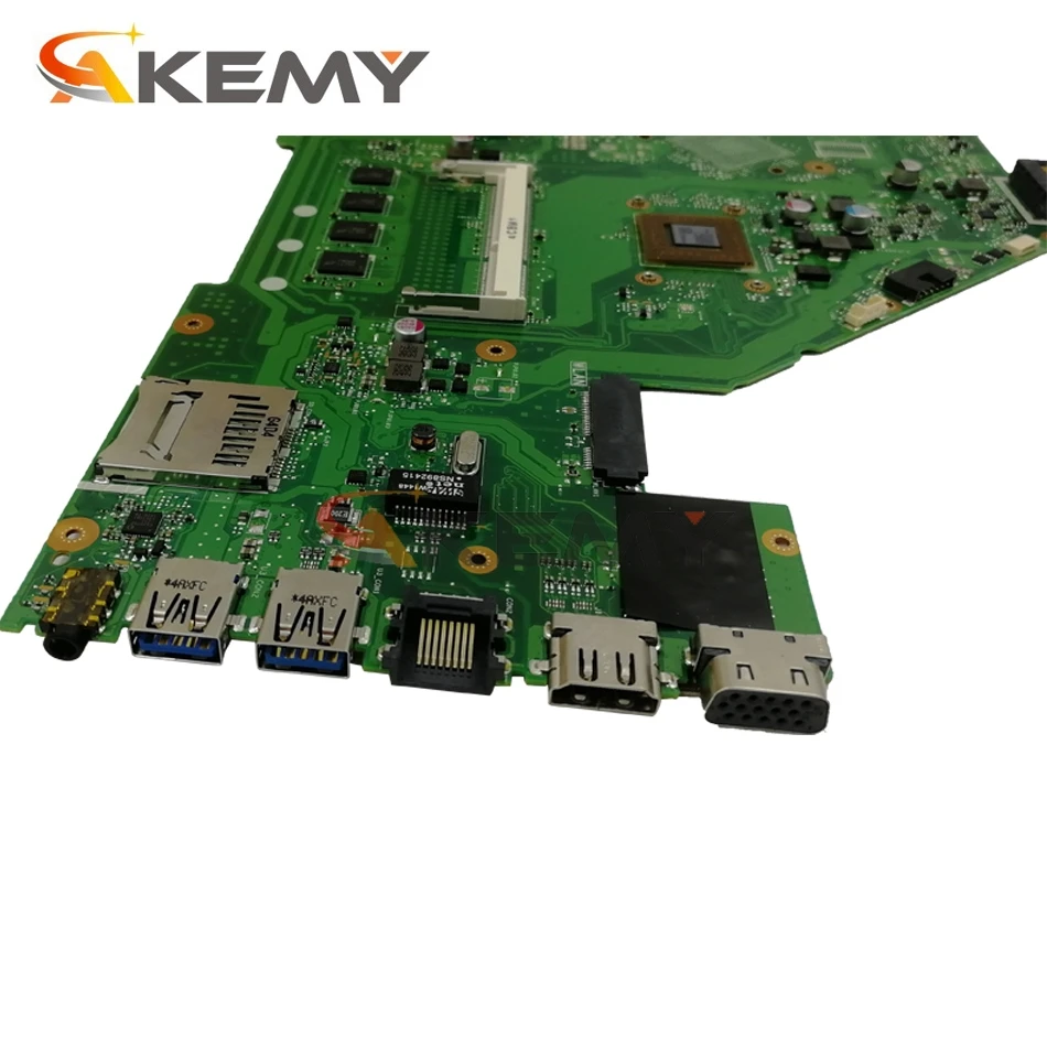 AKEMY X550EP материнская плата для ноутбука For Asus X550E D552E X552E оригинальная A4-5100 CPU 4 Гб RAM |