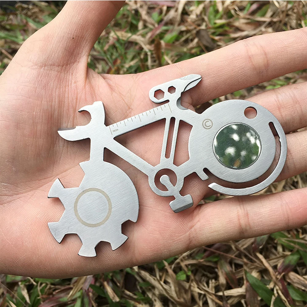 Bike Tool Wrench Card Multi-Purpose Bicycle Shaped Repair Tools 4/5/6/7/8.5Cm Mtb Bicycle Repair Wrench with Opener and Keyhole
Bike Tool Wrench Card Multi-Purpose Bicycle Shaped Repair Tools 4/5/6/7/8.5Cm Mtb Bicycle Repair Wrench with Opener and Keyhole