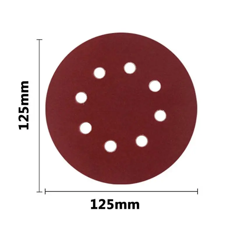 80 PCS Sanding Disc 5 Inch 125mm 8 Hole Round Sandpaper Hook and Loop Sand Paper for Polishing Metal Wood Jade
80 PCS Sanding Disc 5 Inch 125mm 8 Hole Round Sandpaper Hook and Loop Sand Paper for Polishing Metal Wood Jade