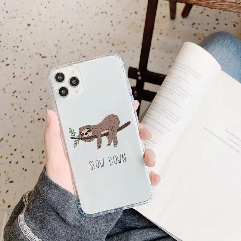 yoga sloth cute cartoon animal Phone Case Transparent soft For iphone 5 5s 5c se 6 6s 7 8 11 12 plus mini x xs xr pro max 
yoga sloth cute cartoon animal Phone Case Transparent soft For iphone 5 5s 5c se 6 6s 7 8 11 12 plus mini x xs xr pro max