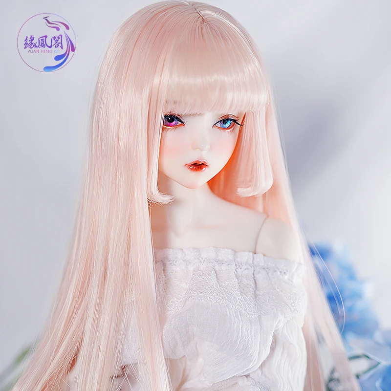 Парик для куклы BJD/SD принцесса Алиса волосы стрижки искусственные 3 точки